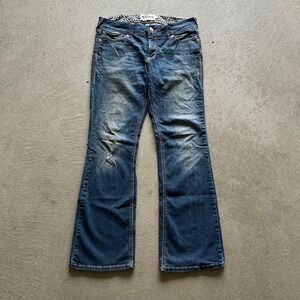 Ariat Real Rosa Jeans Womens Size 31R Blue Medium Wash Denim Bootcut